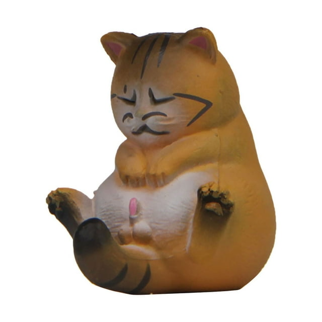 Selfhealing Warm Cats Round And Simple Sitting Posture Can't Wake Up