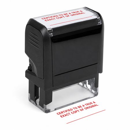 Self-inking Professional Office Set For Official Document Certification And Verification