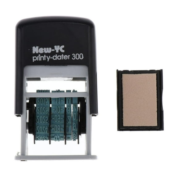 Self-inking Stamp with Date Corporate Stamp H-4mm for Receiving The