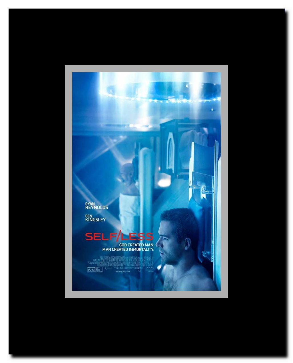 Self/less Framed Movie Poster
