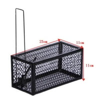 Self-locking Trap Catcher Mouse Rat Bait Mice Live Box Mice Trap Cage Household Mouse Catcher  Animal Control Hamster Iron Cage