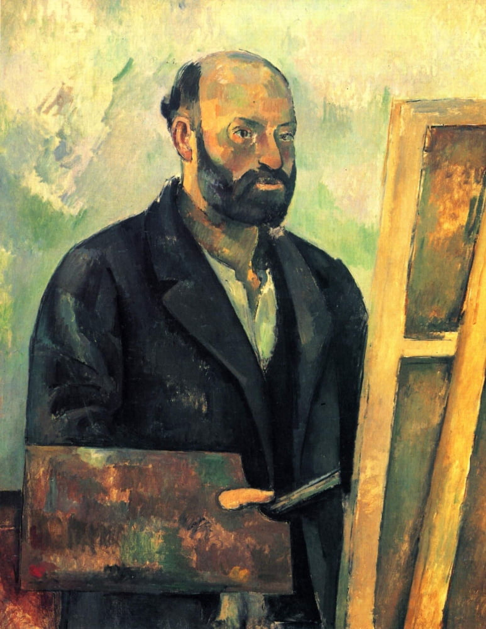 Self-portrait 1890 Canvas Art - Paul Czanne (18 x 24)