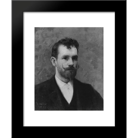 Self-portrait 20x24 Framed Art Print by Peel, Paul