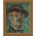 thumbnail image 1 of Self portrait 20x24 Gold Ornate Wood Framed Canvas Art by Nagy, Istvan, 1 of 2