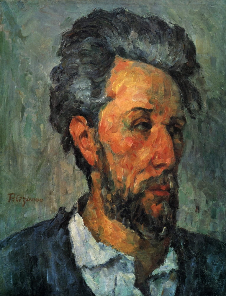 Self-portrait Canvas Art - Paul Czanne (24 x 36)