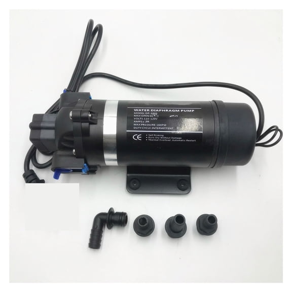 Self-priming Diaphragm Pump 160PSI Pressure Pump 7LPM For RV/Caravan/Boat, Cola Machine, Water Purifier ,Durable Construction