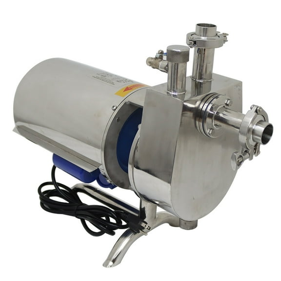 Self-priming Pump 304 Stainless Steel Food Grade Centrifugal Pump with Clamp and Connector
