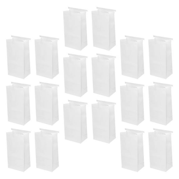Self sealing Vomit Bag Disposable Kraft Paper Large Capacity 30Pcs Set Travel Garbage Pouch
