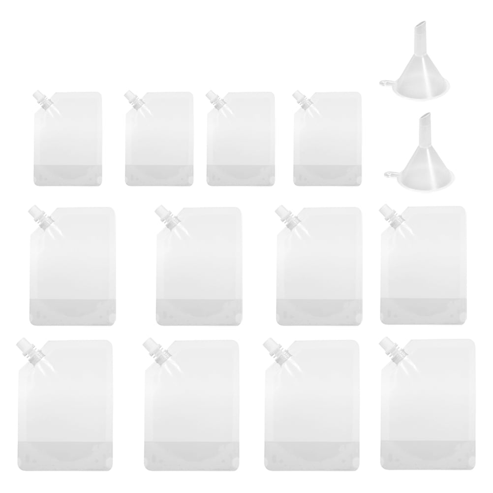 Selfsupporting Nozzle Bag Juice Bottles Flask Packing Pouches Travel