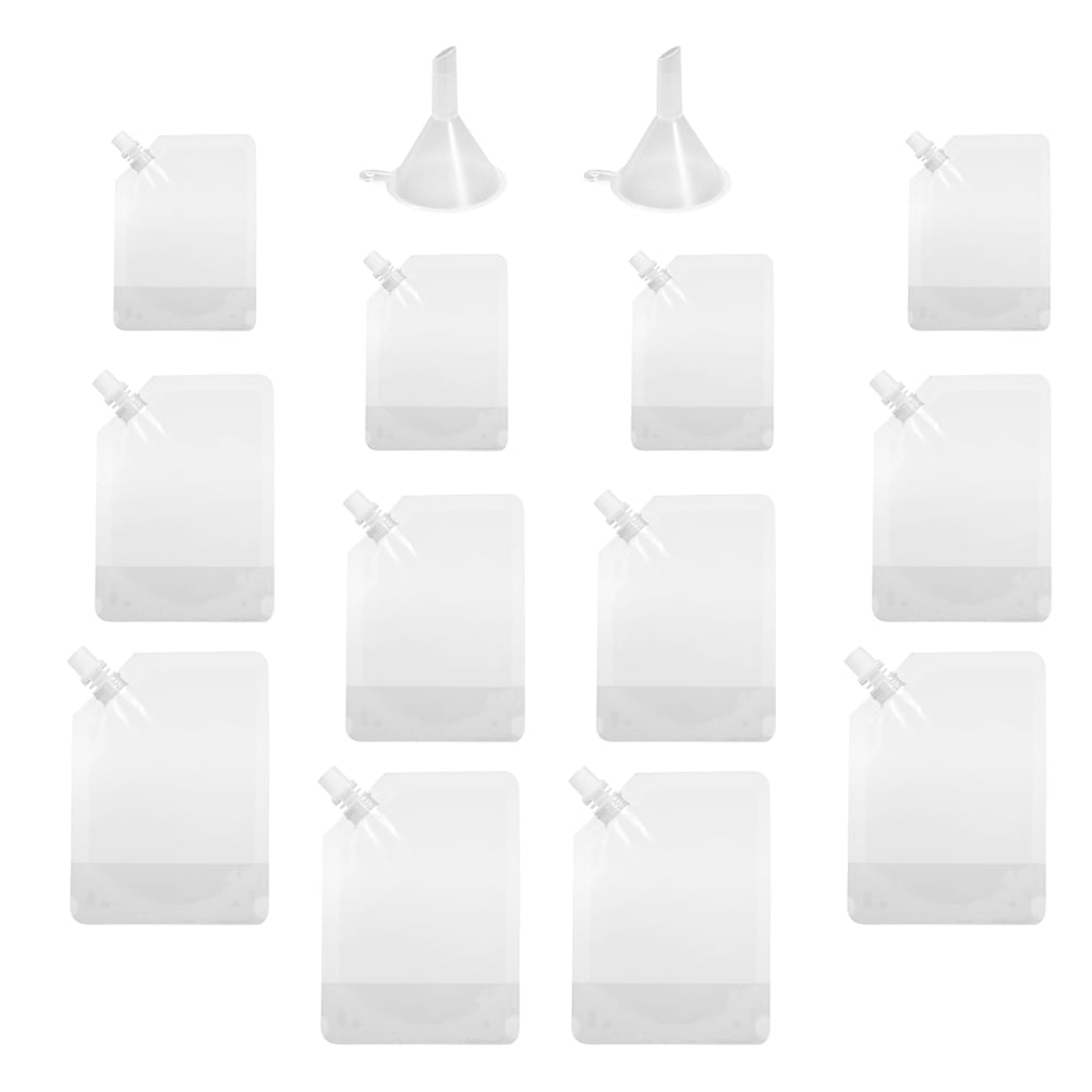 Onaparter Selfsupporting Nozzle Bag Juice Bottles Plastic Flask