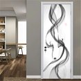 thumbnail image 1 of SelfAdhesive White Doors Wallpaper for Entrance Door Waterproof Oil-proof Removable Stickers Mural P, 1 of 5