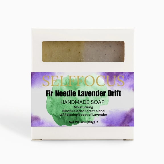 SelfFocus Fir Needle Lavender Drift Soap