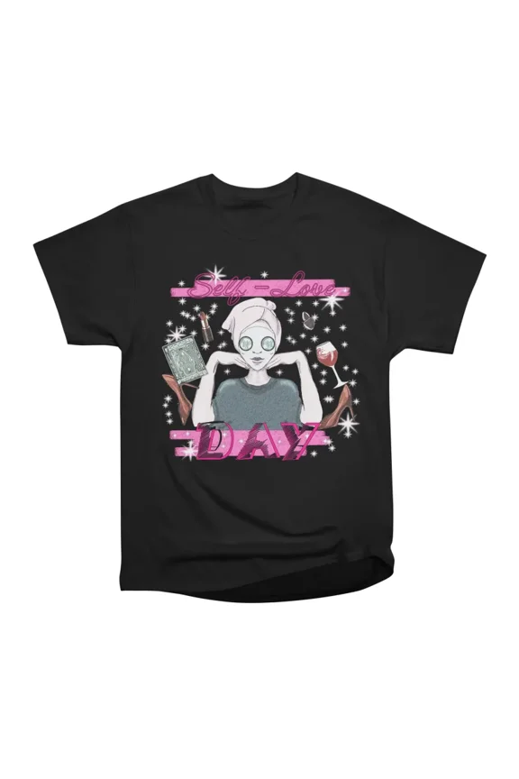 SelfLove Spa Day Pamper Sparkle Repeat T-Shirt Tee Gift For Him Merch For Her Apparel For