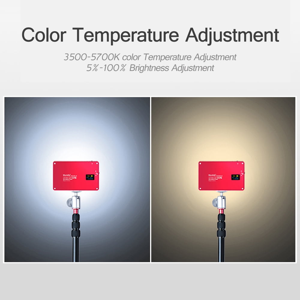 Fill Lamp Selfie Camera Lamp,Dimmable/color Temperature Live 8w Fill Lamp With ...