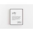 Selfie Definition Poster, Minimalist Typography, Modern Teenager Ideas ...
