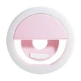 thumbnail image 1 of Selfie Ring Light for Phone with 3 Brightness Levels, USB Rechargeable Clip-On Design, Portable Ring Light for Makeup, Live Video, and Photos, 1 of 7