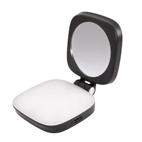 Selfie Ring Light with Mirror Portable Magnetic LED Video Photography Light Rechargeable for Smartphones Tablets