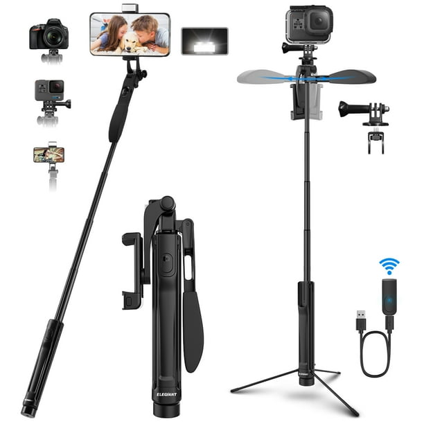 Selfie Stick, 35 inch Extendable Selfie Stick Tripod,Phone Tripod with