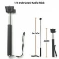 thumbnail image 1 of Selfie Stick Aluminum Alloy Adjustable Monopod Extension Rod For GoPro Hero 13 12 11 10 9 7 6 5 Insta360 X4 X3 DJI Action 5 4 3, 1 of 9