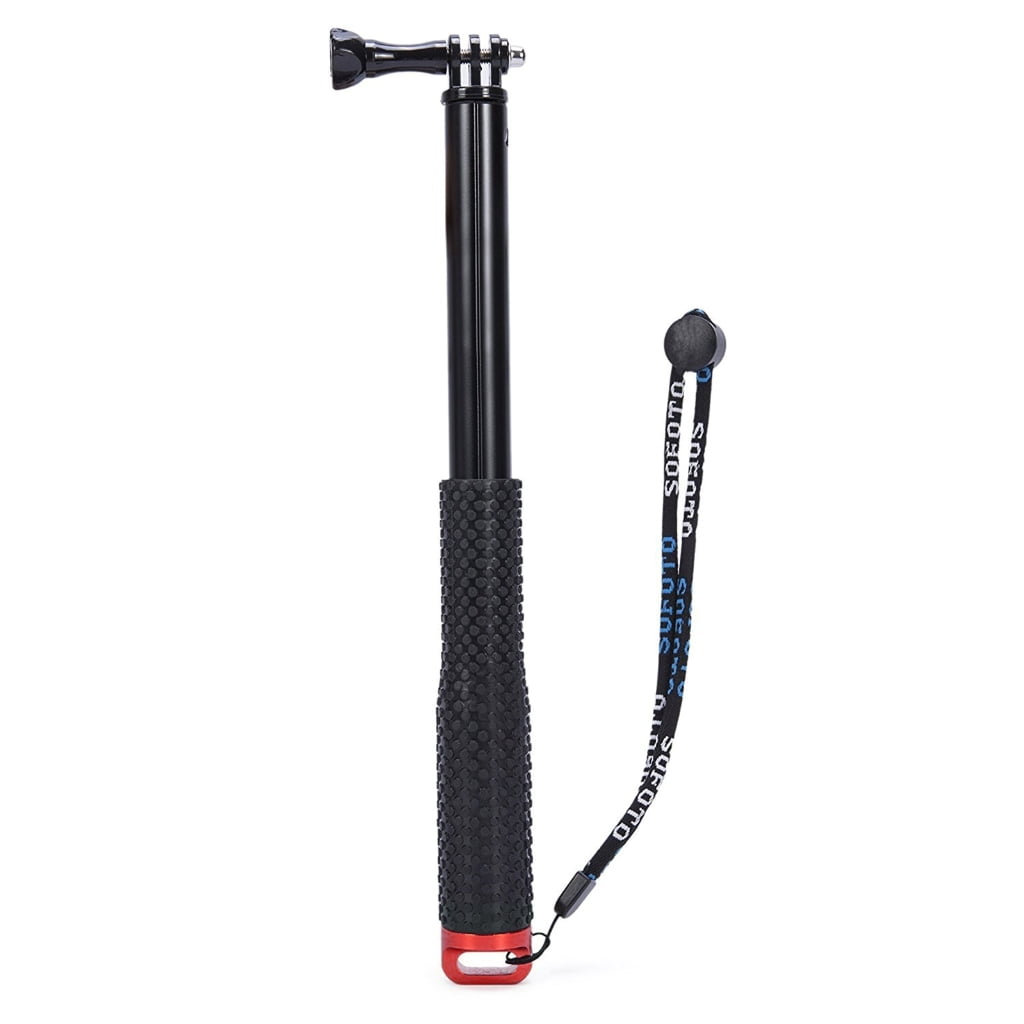 Selfie Stick Extension Poles for Action Camera, Extends to 19inch for ...