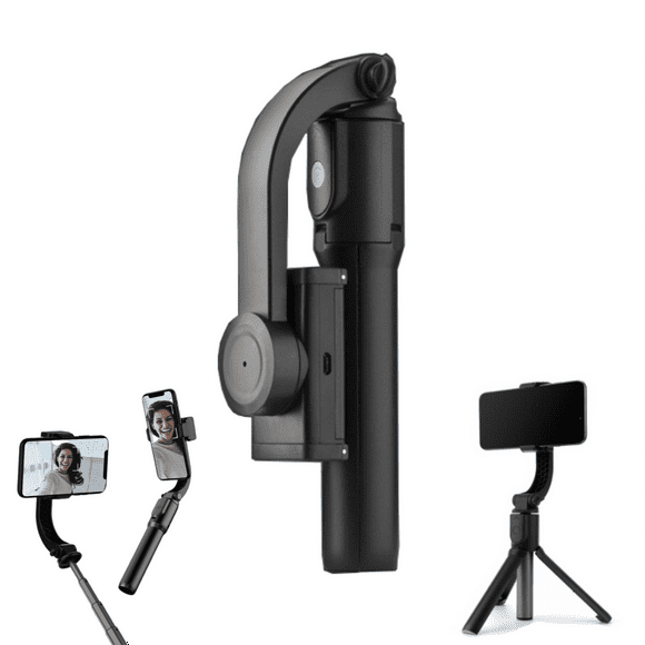 Selfie Stick Gimbal Stabilizer, Jademall 360 Rotation Tripod with Wireless Remote, Portable Phone Holder, Auto Balance Gimbal for Smartphones Vlog Live Video Record