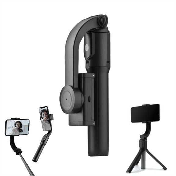 Selfie Stick Gimbal Stabilizer, Jademall 360 Rotation Tripod with Wireless Remote, Portable Phone Holder, Auto Balance Gimbal for Smartphones Vlog Live Video Record