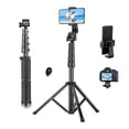 thumbnail image 1 of Selfie Stick Phone Tripod&Monopod, 70Inch Cellphone Tripod Stand for Smart Phone Recording/Photography/Make Up, 1 of 7