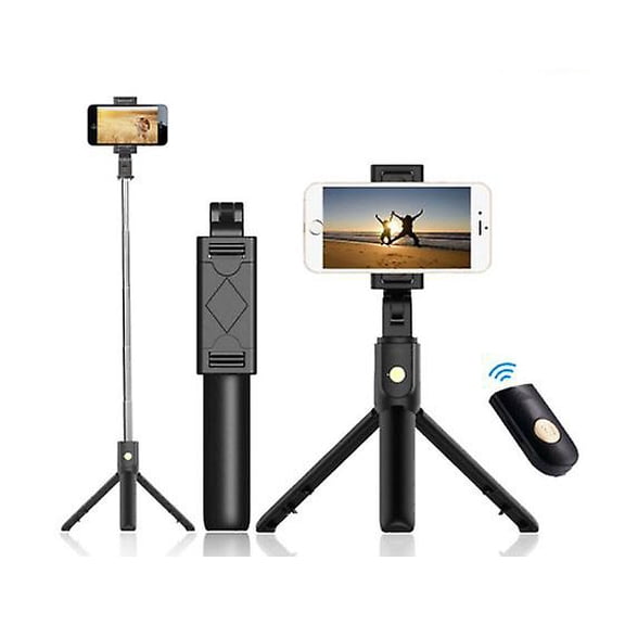 Selfie Stick,premium Phone Tripod Stand With Wireless Remote Shutter,stainless Steel Selfie Stick Tripod For Phone, Gopro, Small Camera