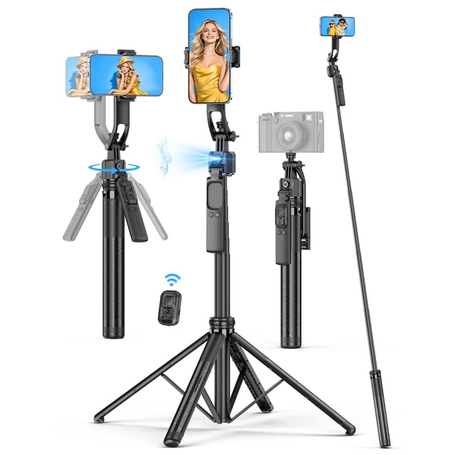 SelfieShow Auto Face Tracking Tripod for iPhone & Android, 64 ...