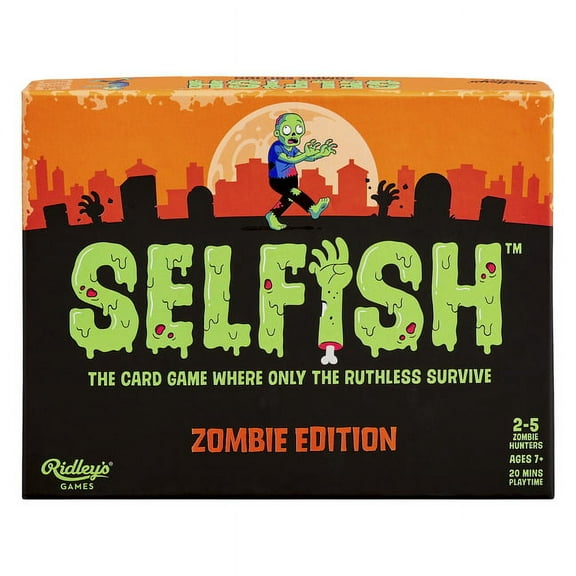 Chronicle Books CBK65739 Selfish Zombie Edition Game
