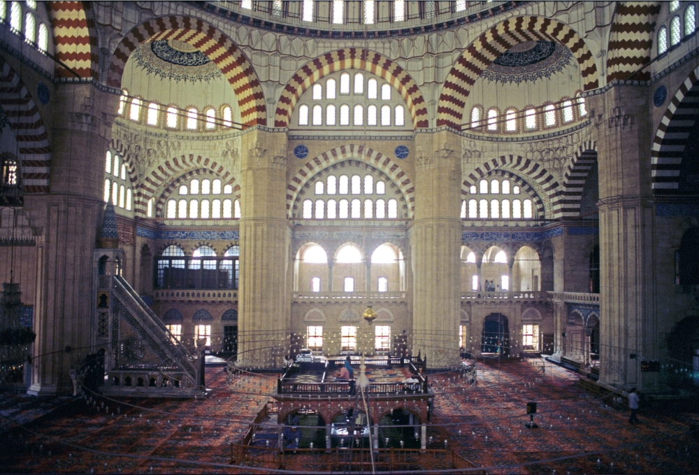 Selimye Cami (Mosque Of Selim) Canvas Art - (24 x 18)