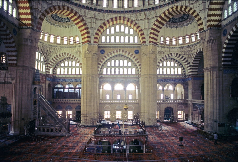 Selimye Cami (Mosque Of Selim) Canvas Art - (36 x 24)