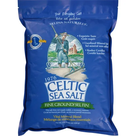 Selina Naturally Celtic Sea Salt Fine Ground 5 lbs