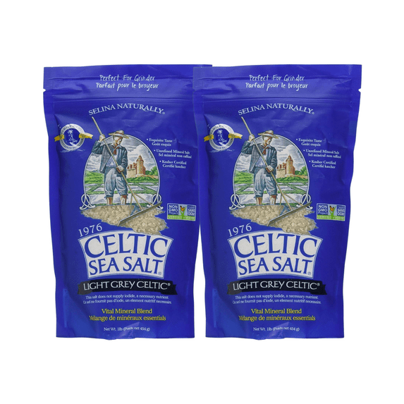 Selina Naturally Light Grey Celtic Sea Salt Resealable Bag (1 lb., 2-pack)