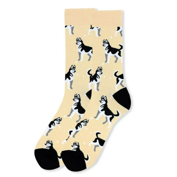 Selini New York - Siberian Husky Dog Socks for Men