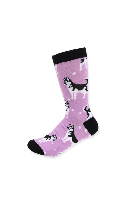 Selini New York - Women's Novelty Siberian Husky Dog Socks