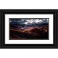 thumbnail image 1 of Selions 24x14 Black Ornate Wood Framed with Double Matting Museum Art Print Titled - The Highland Of The Holy Light, 1 of 4