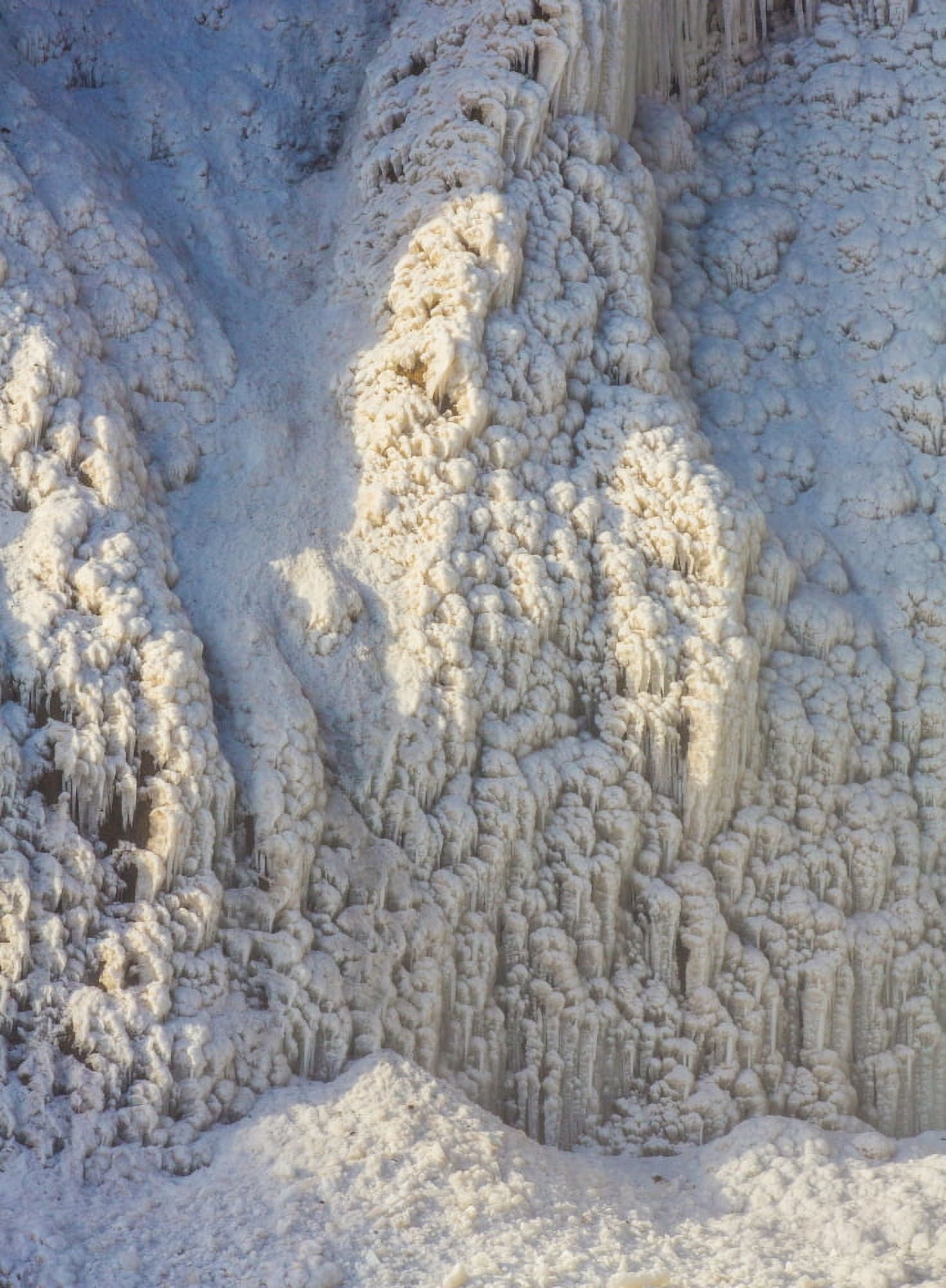 Seljalandsfoss Waterfall in the Winter Iceland Canvas Art - Panoramic Images (24 x 18)