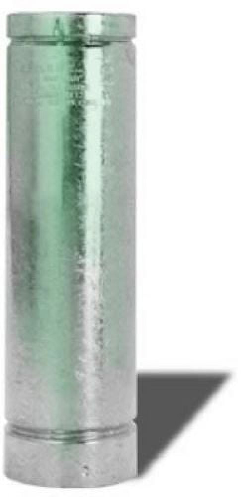 Selkirk 104024 4" x 2' 4RV-2 Round Type B Gas Vent Chimney Pipe - Quantity of 4