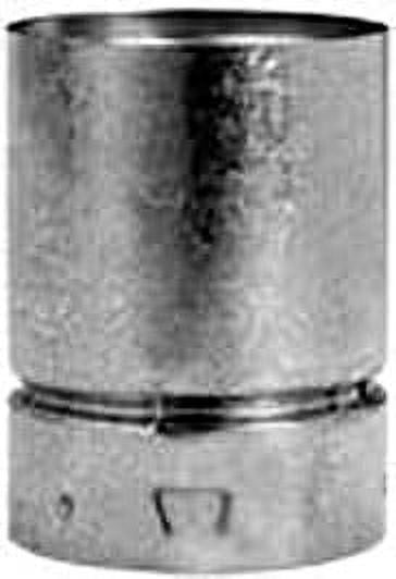 SELKIRK CORP Type "B" Gas Vent Round Pipe 4-Inch Universal Adapter - Female 104080