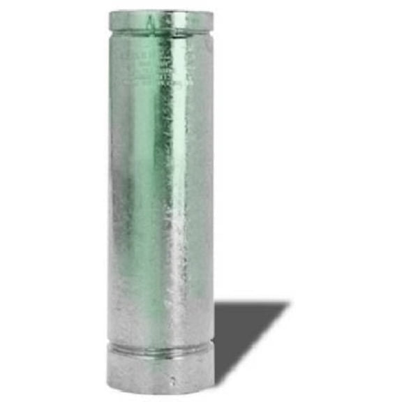 Selkirk 105024 5" x 2'" 5RV-2 24" Round Type B Gas Vent Chimney Pipe - Quantity of 4