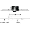 thumbnail image 1 of SELKIRK RV 6 In. x 6-5/8 In. x 17 In. x 12 In. Pipe Support Assembly 106400, 1 of 2