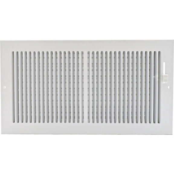 Selkirk 12 In. x 6 In. White Wall Register 367W12X6R