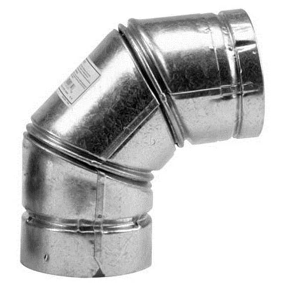 Selkirk 154828 4 in. 90 deg Steel Elbow