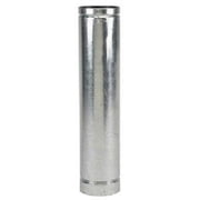 Selkirk 244036 4 x 36 4VP-36 Galvanized Pellet Stove Pipe - Quantity of 2