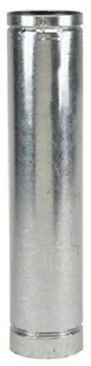 Selkirk 244036 4" x 36" 4VP-36 Galvanized Pellet Stove Pipe - Quantity of 3