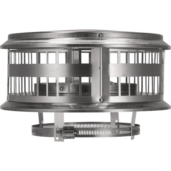 Selkirk 5 In. To 6 In. Universal Gas B-Vent Cap 56UGVCR