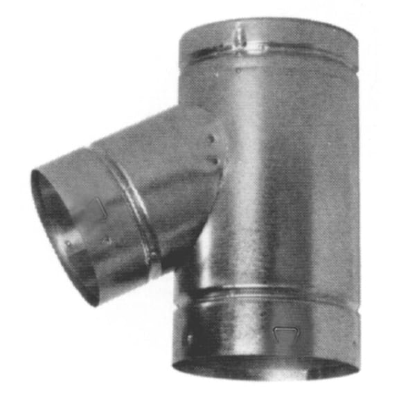 Selkirk 5 in. D X 11.5 in. L Aluminum/Galvanized Steel Double Wall Stove Pipe