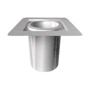 Selkirk 6 in. D X 12 in. L Stainless Steel Firestop/Joist Shield