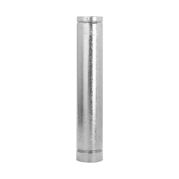 Selkirk 6 in. D X 60 in. L Aluminum Round Gas Vent Pipe